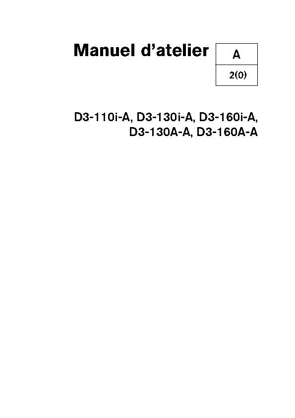 7742936 M.ATELIER D3-110, D3-130, D3-160 (01-2005)